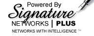 signature network plus logo